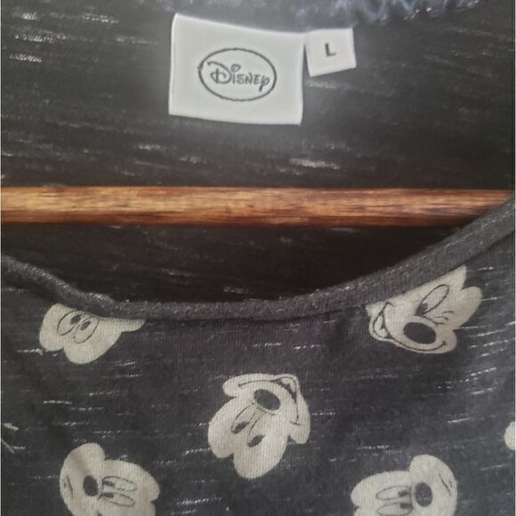 Disney Gray Short Sleeve Mickey Mouse Tee - Picture 3 of 3